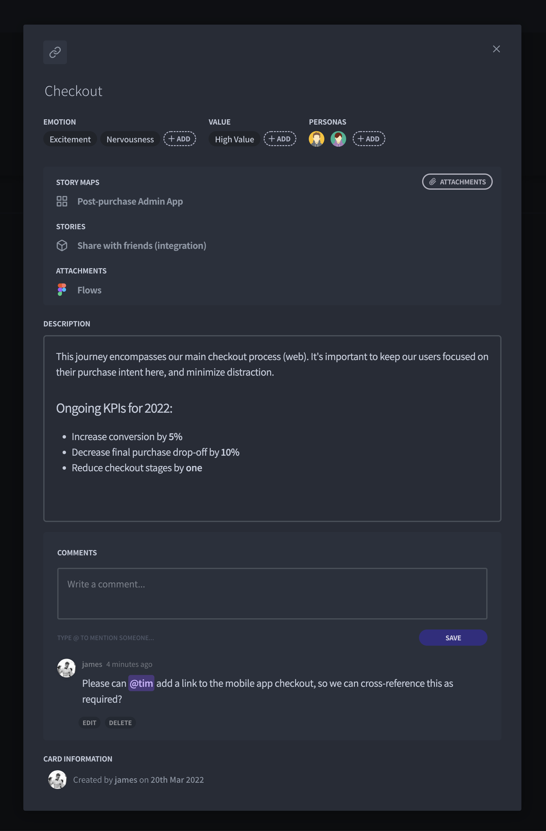 Journeys can now contain that much needed context that makes the story map so useful