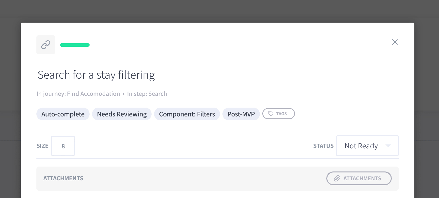 Adding tags to a story